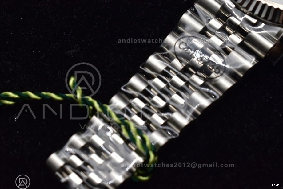 Stick Dial Best DateJust Jubilee 904L 41 SA3235 DIWF Bracelet Edition Grey on Steel 1:1 126334 0318
